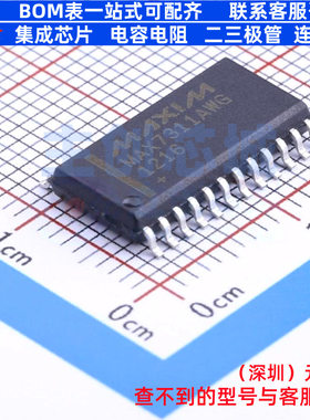 I/O扩展器 MAX7311AWG+ SOIC-24 MAXIM(美信) 电子元器件全新原装