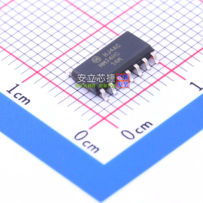 反相器 MM74HC14MX SOIC-14 onsemi(安森美) 电子元器件全新原装