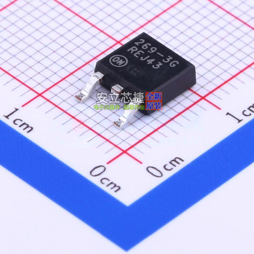 线性稳压器(LDO) MC33269DTRK-3.3G DPAK onsemi(安森美) 元器件