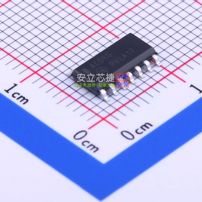 反相器 MC74AC04DR2G SOIC-14 onsemi(安森美) 电子元件全新原装