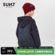 suntomorrow2026春装 潮 连帽渐变卫衣男童青少年休闲宽松上衣帽衫