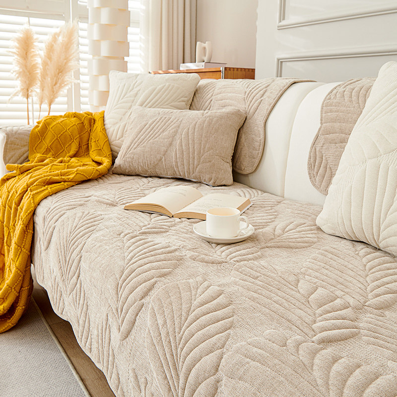 网红沙发垫北欧四季通用防滑靠背盖布夹棉加厚沙发套罩冬天坐垫子