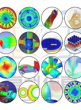 代做ansys/fluent/comsol/abaqus/openfoam有限元CAE/CFD彷真分析