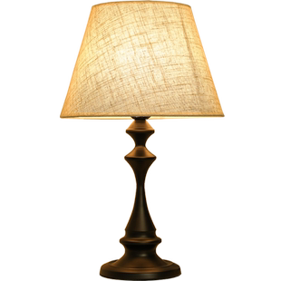 北欧台灯卧室床头灯美式复古现代简约可调光触摸感应灯温馨浪漫