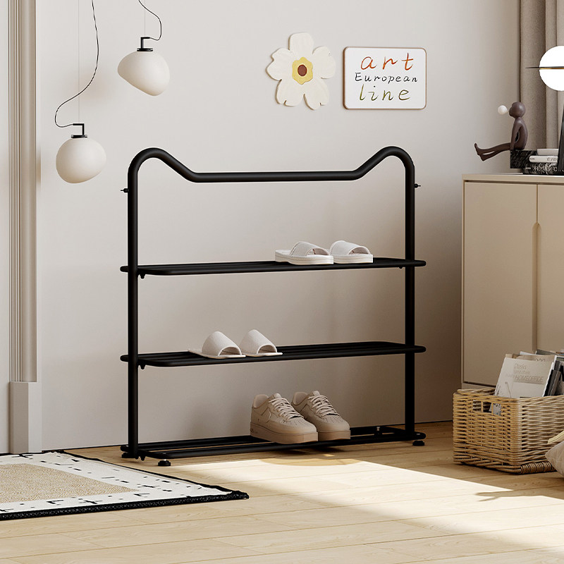 鞋架新款轻奢高级感铁艺多层室内家用门口加厚网红耐用宿舍鞋架子,住宅家具,鞋架,淘宝优惠券,粉丝福利购,淘宝优惠卷