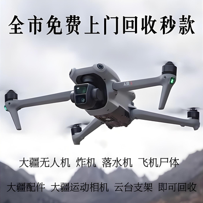 全国DJI大疆无人机维修寄修电池更换外壳炸机主板修理回收服务