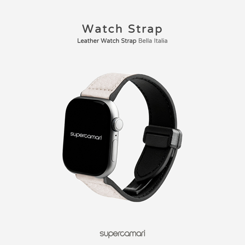 意大利进口牛皮表带iWatch磁吸