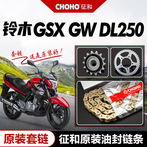 GSX250链条链轮正品质量保障