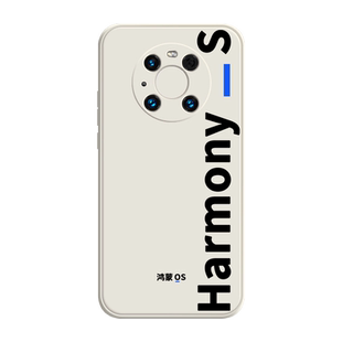 harmonyos手机壳华为mate40Pro鸿蒙os英文harmony全包30镜头p40新款nova7se字母p30创意30荣耀50个性40手机套
