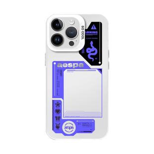 aespa手机壳苹果13华为mate60联名iPhone15Promax小米14柳智敏vivo宁艺卓OPPO女团明星12韩国潮牌40同款周边X