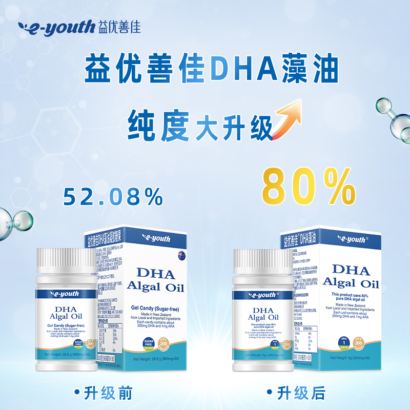 益优善佳新西兰进口DHA藻油