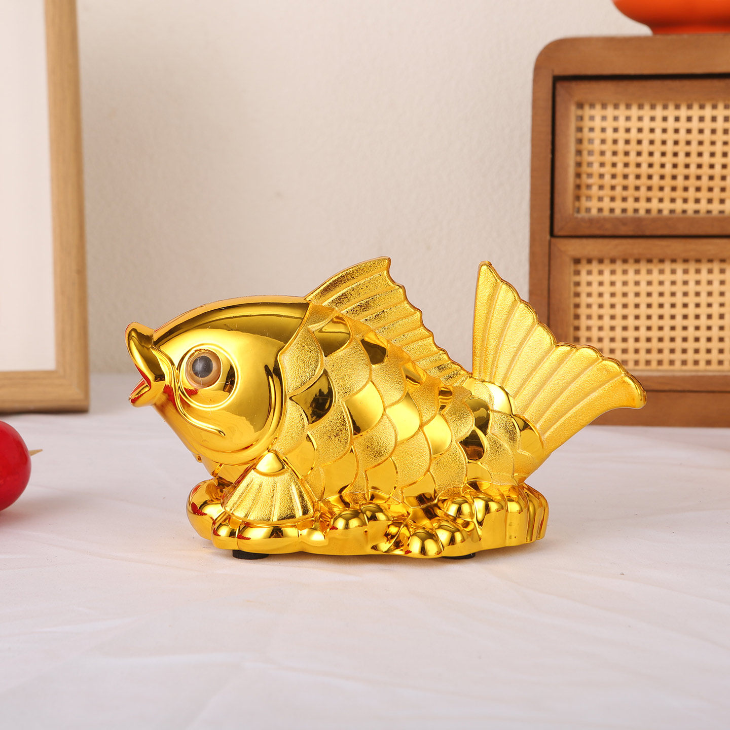 2026新款金色锦鲤元宝摆件新年春节吉祥如意装饰品节庆用品礼品,节庆用品/礼品,节日装扮用品,淘宝优惠券,粉丝福利购,淘宝优惠卷