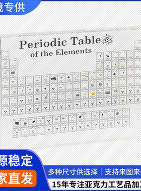 元素周期表桌面摆件10