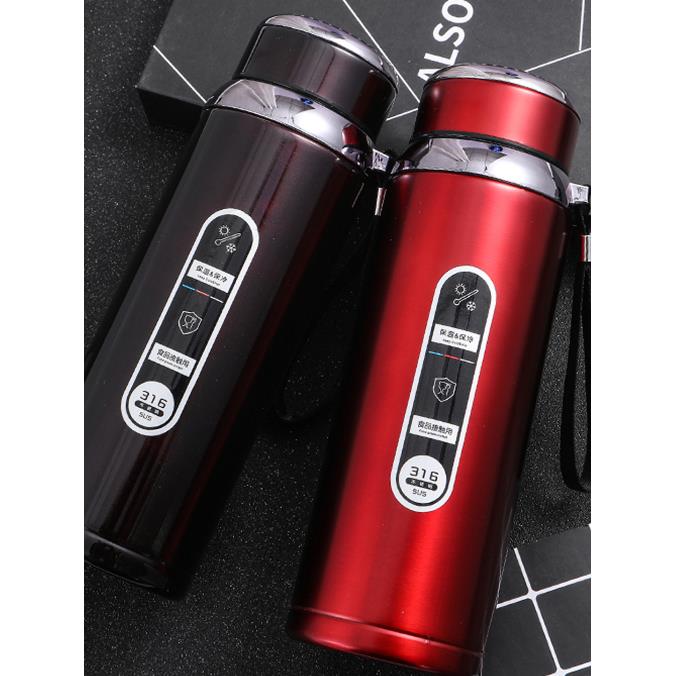 316不锈钢大容量保温杯男女学生保温壶车载便携泡茶水杯子1500ml1