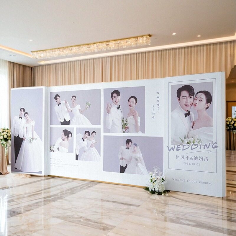 新中式婚礼主题留影区布置装饰