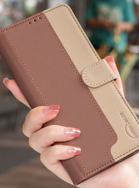 适用realme真我卡包C71 C61 C55翻盖皮套14X手机壳12pro+后壳11 5G男女款C75保护套Note60手机套C53 C63外壳