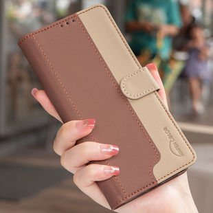 适用realme真我卡包C71 C61 C55翻盖皮套14X手机壳12pro+后壳11 5G男女款C75保护套Note60手机套C53 C63外壳