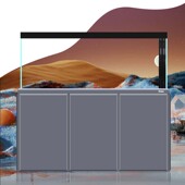 睿美心造高逸D6底柜鱼缸底滤器底吸水族箱配件极简风金属落地缸