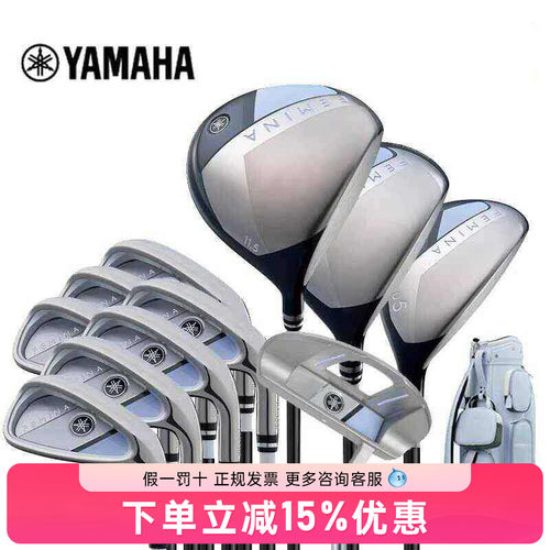 高尔夫女士套杆FEMINA轻量易挥初中级高容错golf球杆