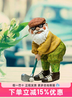 Xnels高尔夫雕像树脂工艺