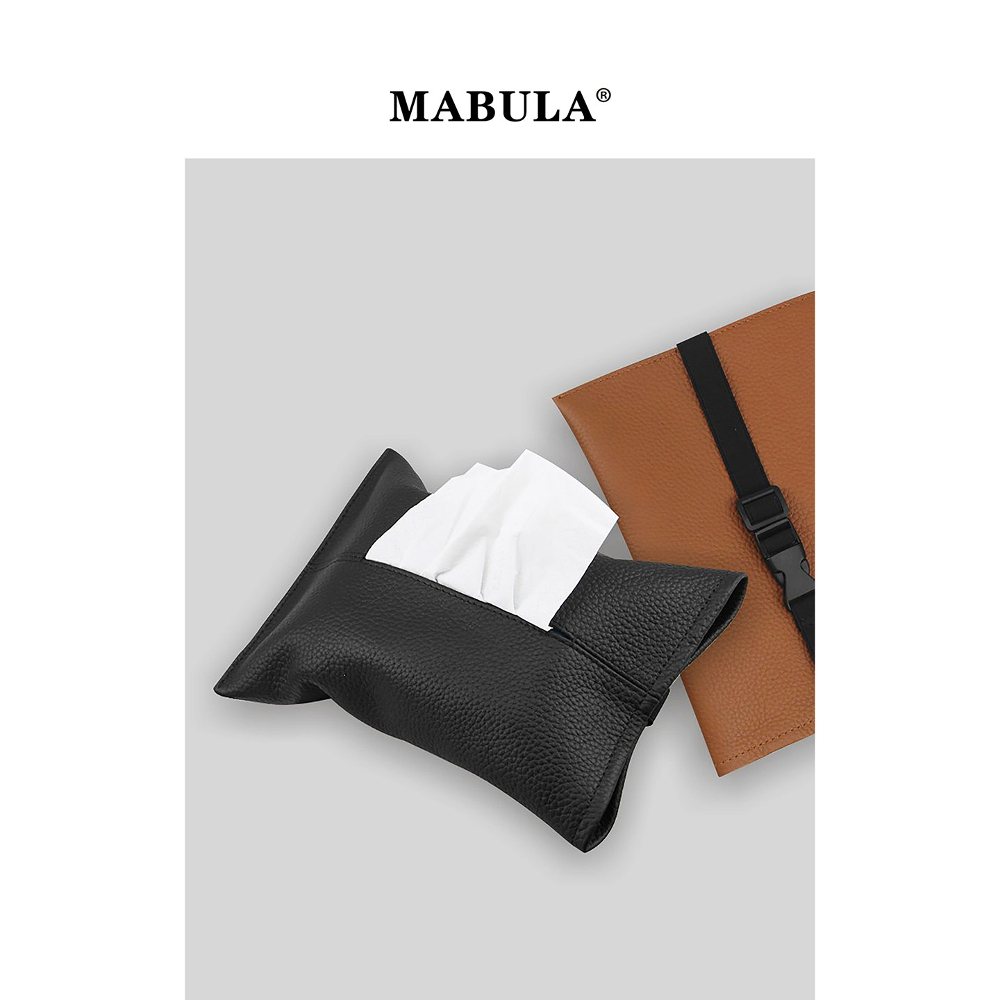 MABULA简约ins真皮纸巾盒男女2026春季车载手纸包便捷抽纸收纳包,箱包皮具/热销女包/男包,卡包,淘宝优惠券,粉丝福利购,淘宝优惠卷