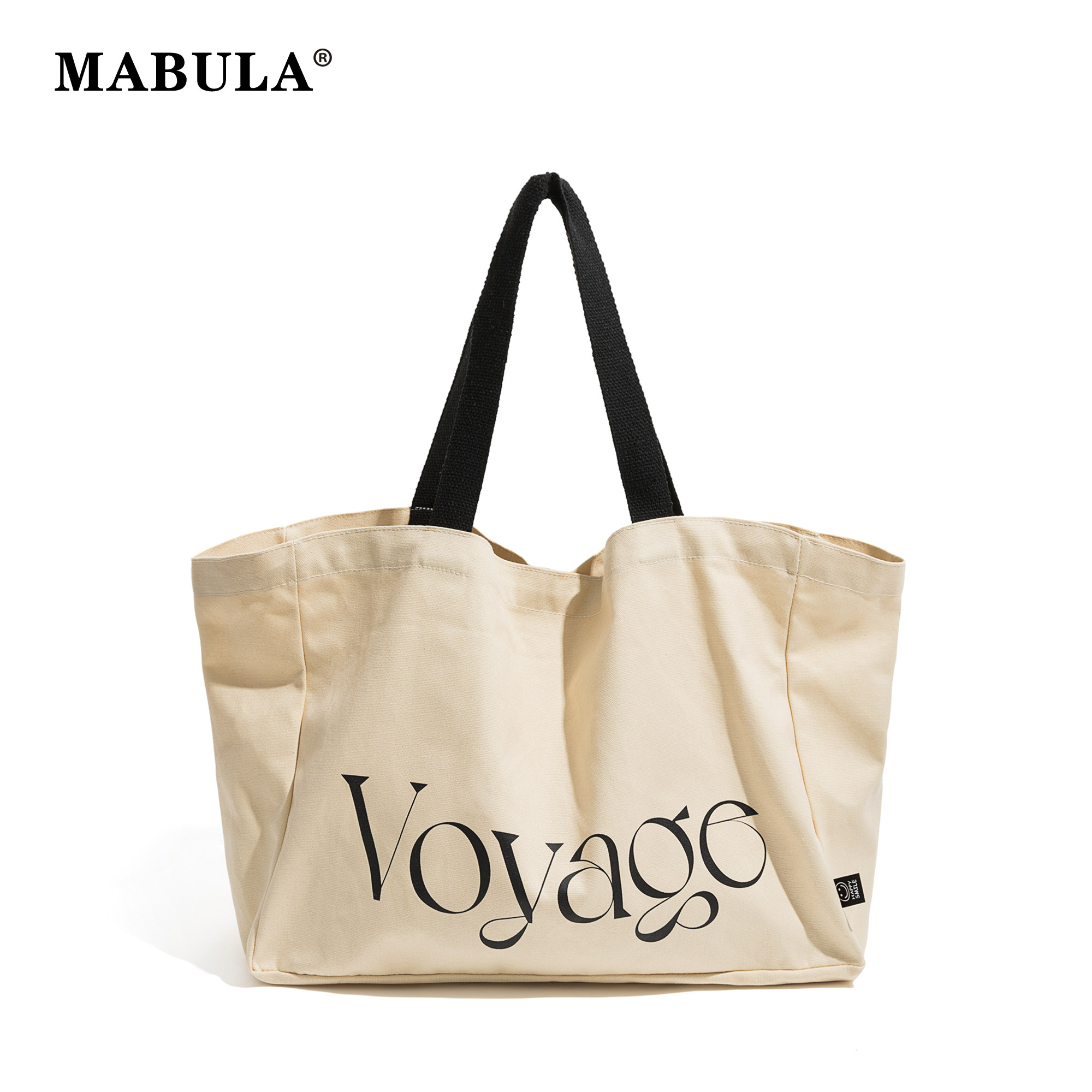 MABULA帆布托特包大容量单肩包小众休闲特瑜伽袋文艺逛街包手提包,箱包皮具/热销女包/男包,通用款女包,淘宝优惠券,粉丝福利购,淘宝优惠卷