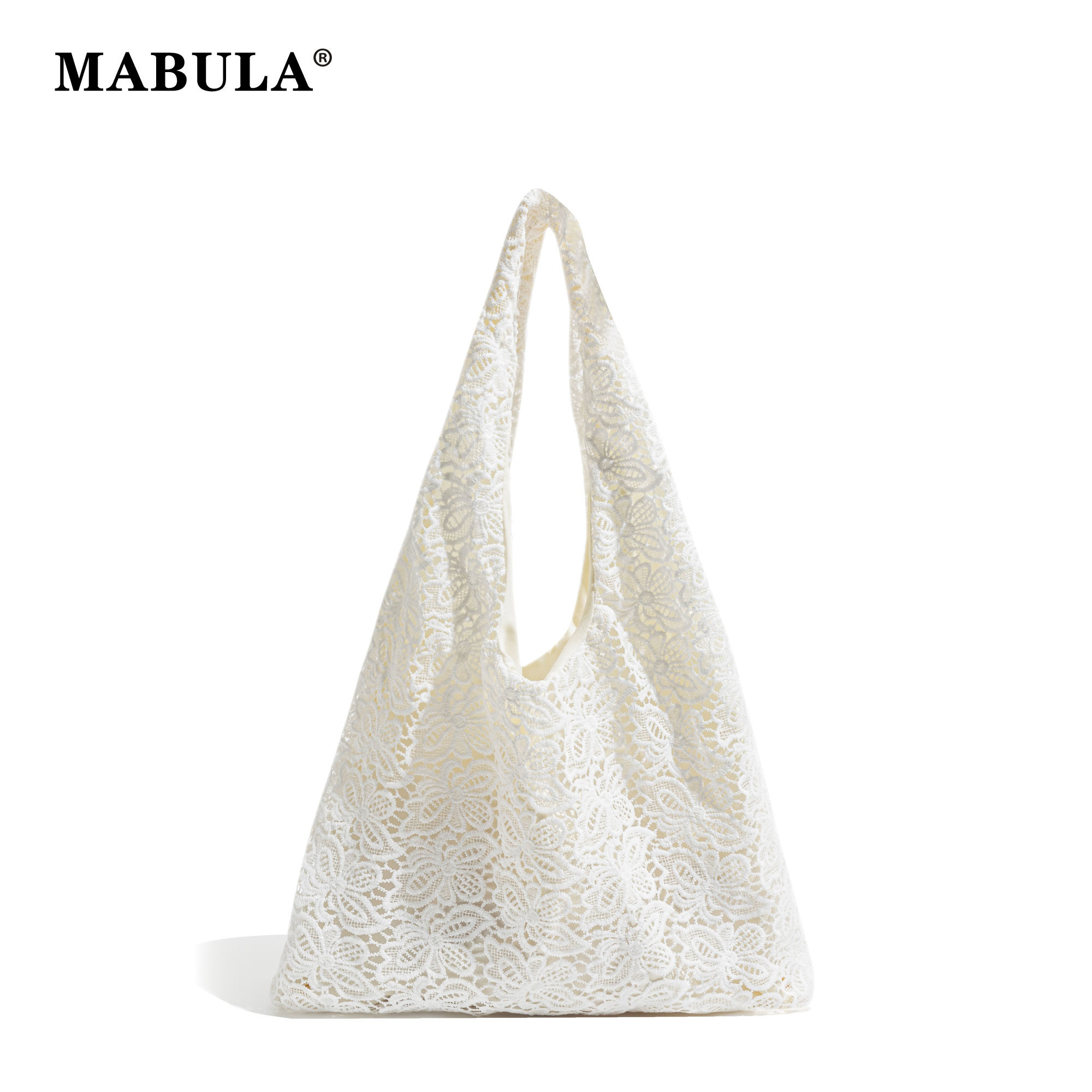 MABULA镂空帆布包赵露思