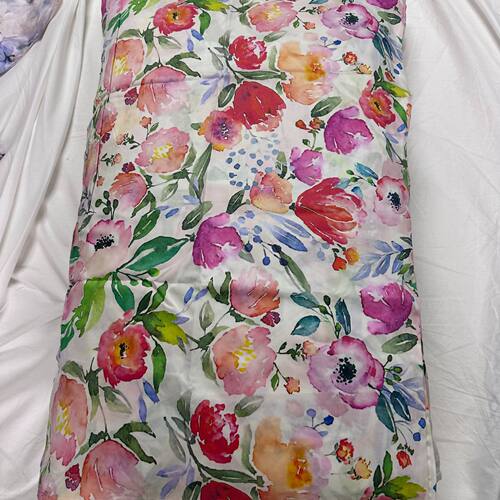 C131  全棉印花枕套一对48*74CM