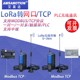 艾莫迅plc lora无线通讯信模块无线远程数传电台LoRa转网口 TCP