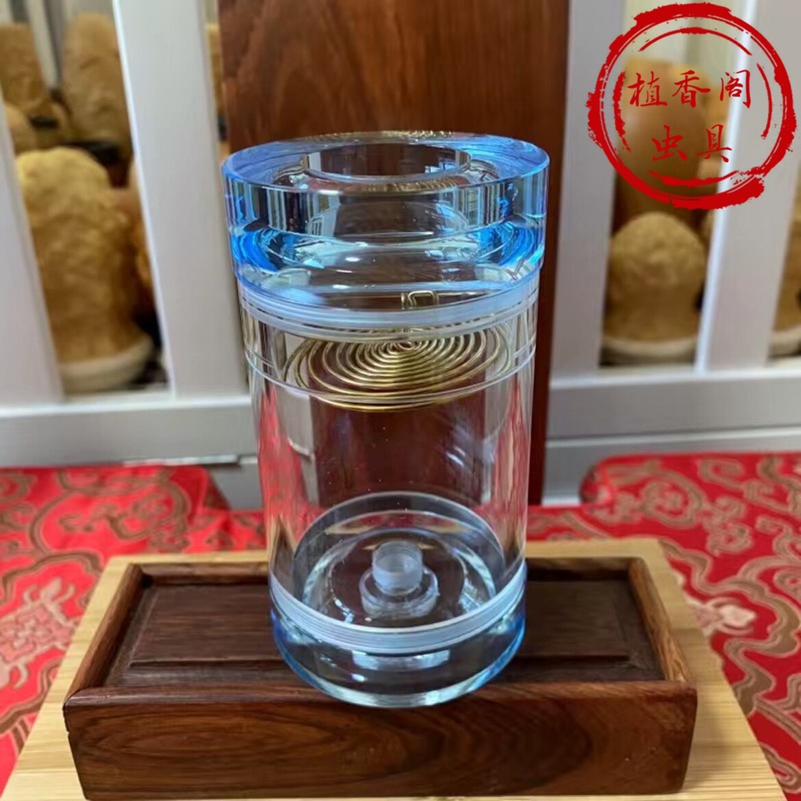 老王罐 老王蝈蝈罐 老王叫罐 送簧60有机玻璃蝈蝈罐鸣虫虫具