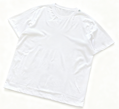 thumbnail for Front print black edge orange-purple gradient Youen grass skewer white short sleeve 44112511