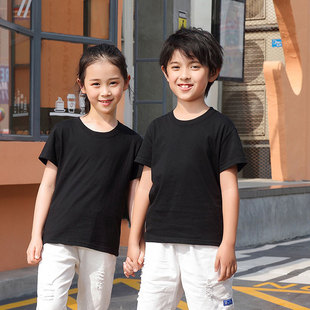 纯棉儿童毕业班服定制t恤短袖幼儿园小学生活动衣服印字图LOGO夏