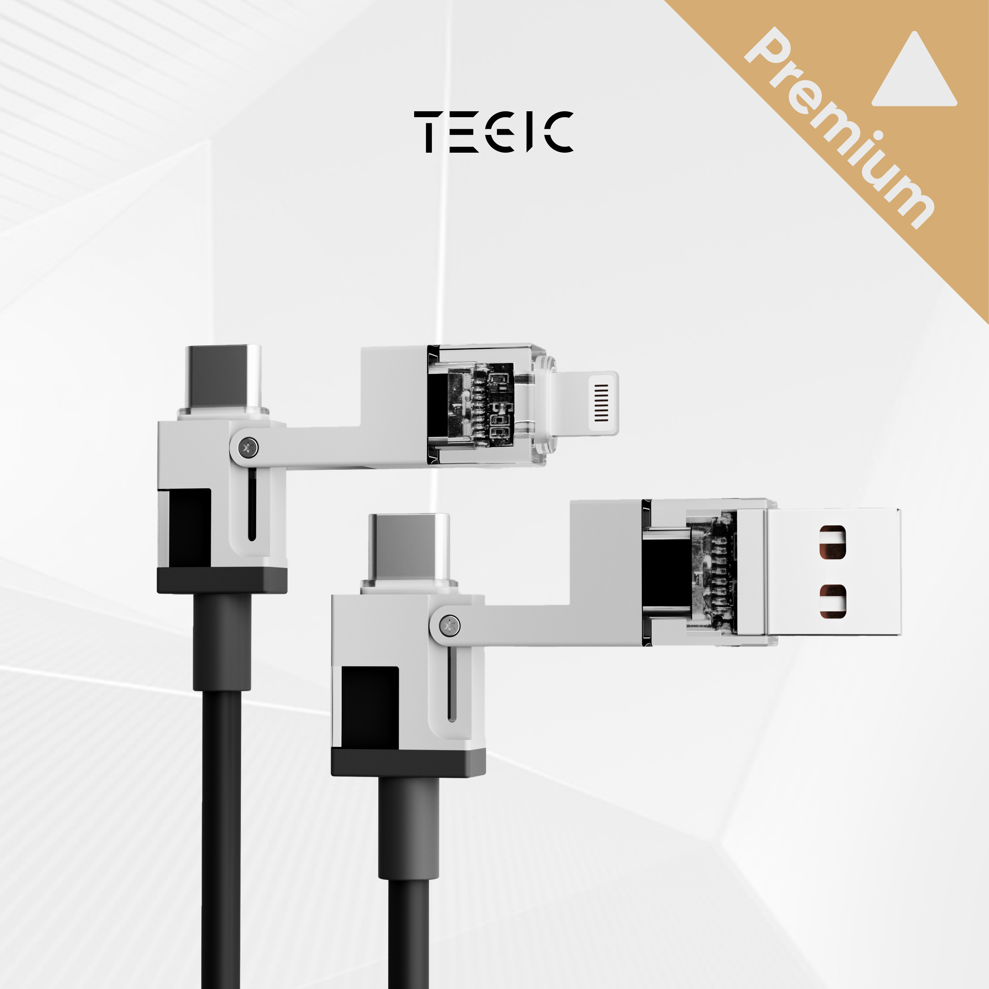 TEGIC ͸�������� �ĺ�һ�����������100Wƻ��iPhone16/15�๦������һPD���˫C��type-cתlightning�ؼ���