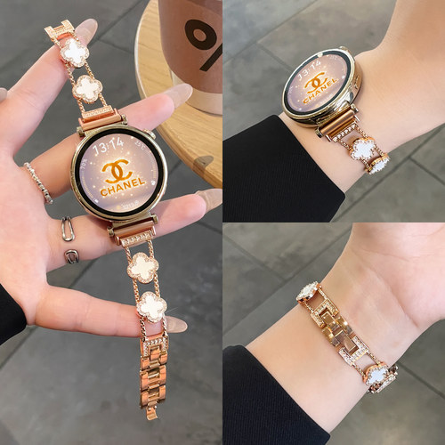 北想oppox3mini表带四叶草链