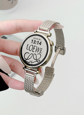 适用华为gt6表带gt5金属钢带watch5pro女表watchgt4高级感运动手表带watchgt5腕表链专用gt6pro高级感gt2女款