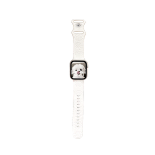 适用iwatch9表带印花硅胶苹果手表s9s8智能运动applewatch7/8手表带iwatchs6/5/se小众女生新款iPhonewatch