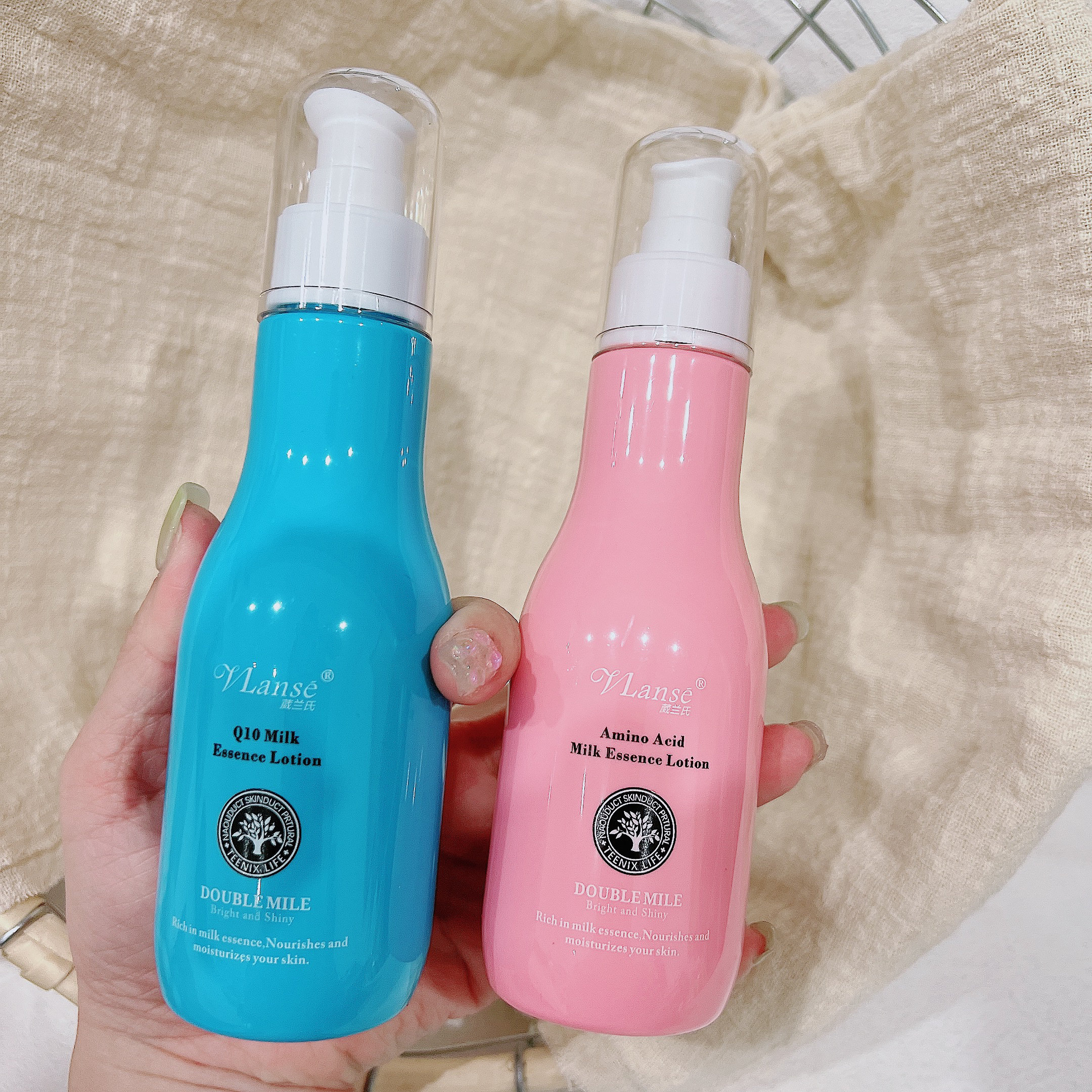 轻松养出牛奶肌~葳家氨基酸牛奶精华乳150ml滋养肌肤水润嫩滑乳液