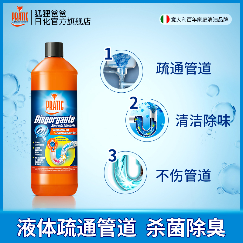 狐狸爸爸快读疏通溶解毛发