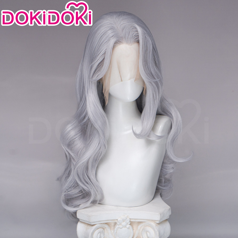 thumbnail for DOKIDOKI In Stock Marvel Compete Black Cat Cosplay Wig Fur Top Front Lace Two Versions 70CM