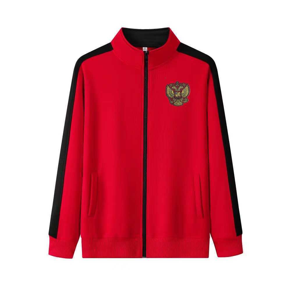 复古世界杯俄罗斯卫衣外套保暖长袖球衣主场足球服训练队服国家队