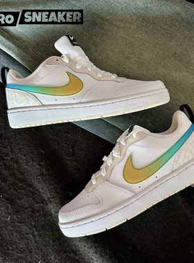 NIKE COURT BOROUGH 2 复古时尚 防滑 耐磨轻便 板鞋5
