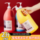 绘图工具肌理套装 丙烯颜料墙绘专用防水不掉色防晒白色批发500mL容量大桶流体画涂料2升大瓶装 颜料按压式 金色