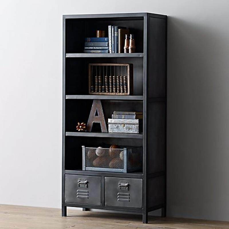 美式乡村复古铁艺多层置物架金属风收纳柜铁皮loft工业风做旧书架,农机/农具/农膜,其它农用工具,淘宝优惠券,粉丝福利购,淘宝优惠卷