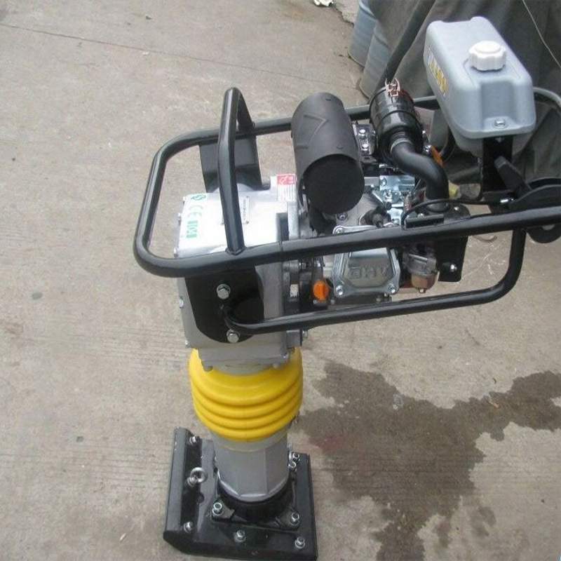 HCD110电动冲击夯 多功能立式打夯机 手持式路面压实