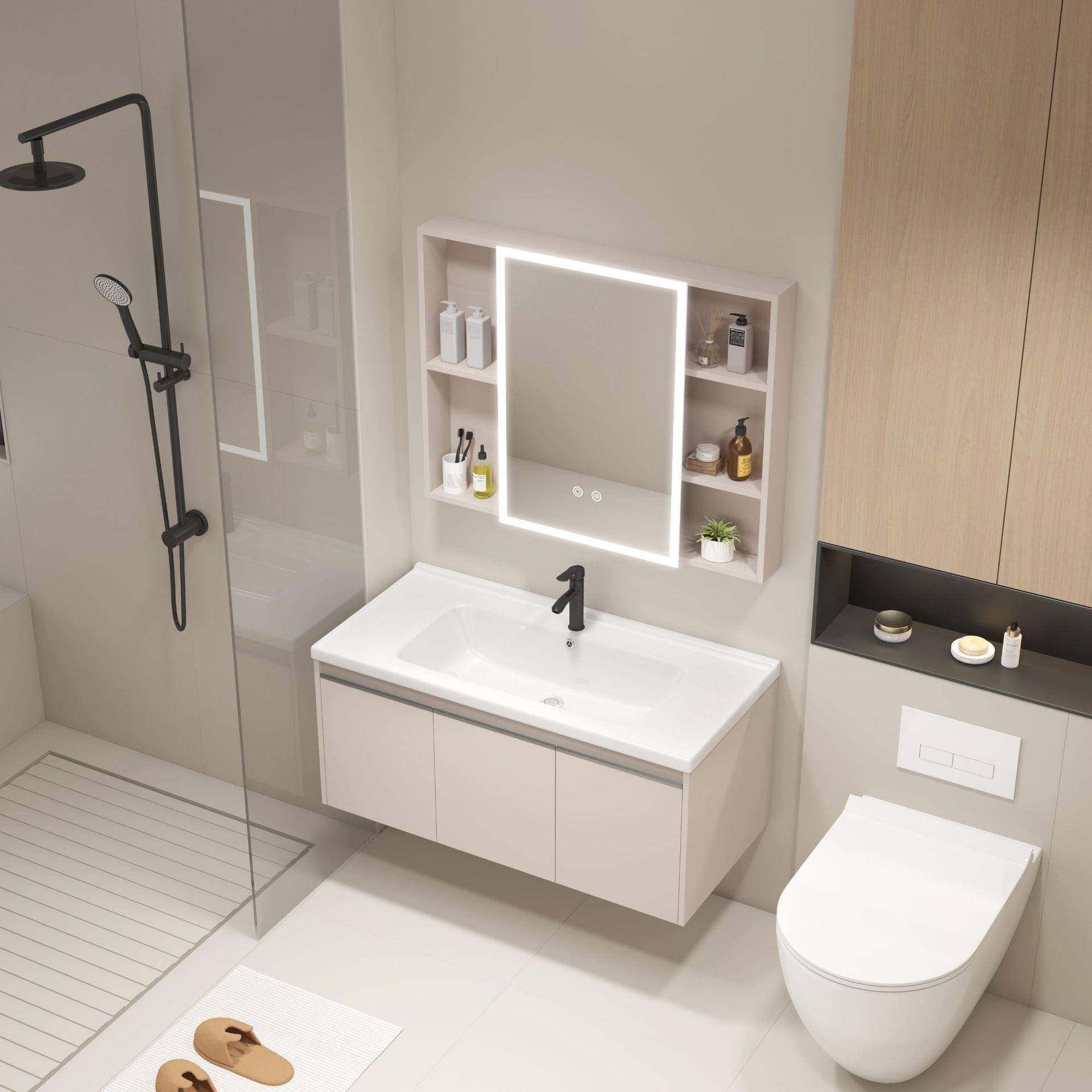 家用蜂窝铝浴室柜陶瓷一体盆壁挂洗漱台卫生间洗脸洗手池铝柜镜柜,农机/农具/农膜,其它农用工具,淘宝优惠券,粉丝福利购,淘宝优惠卷