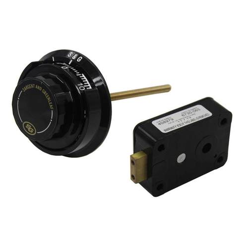 原装进口黑色防窥式ATM机械密码锁金库门锁沙金6730保险柜密码锁