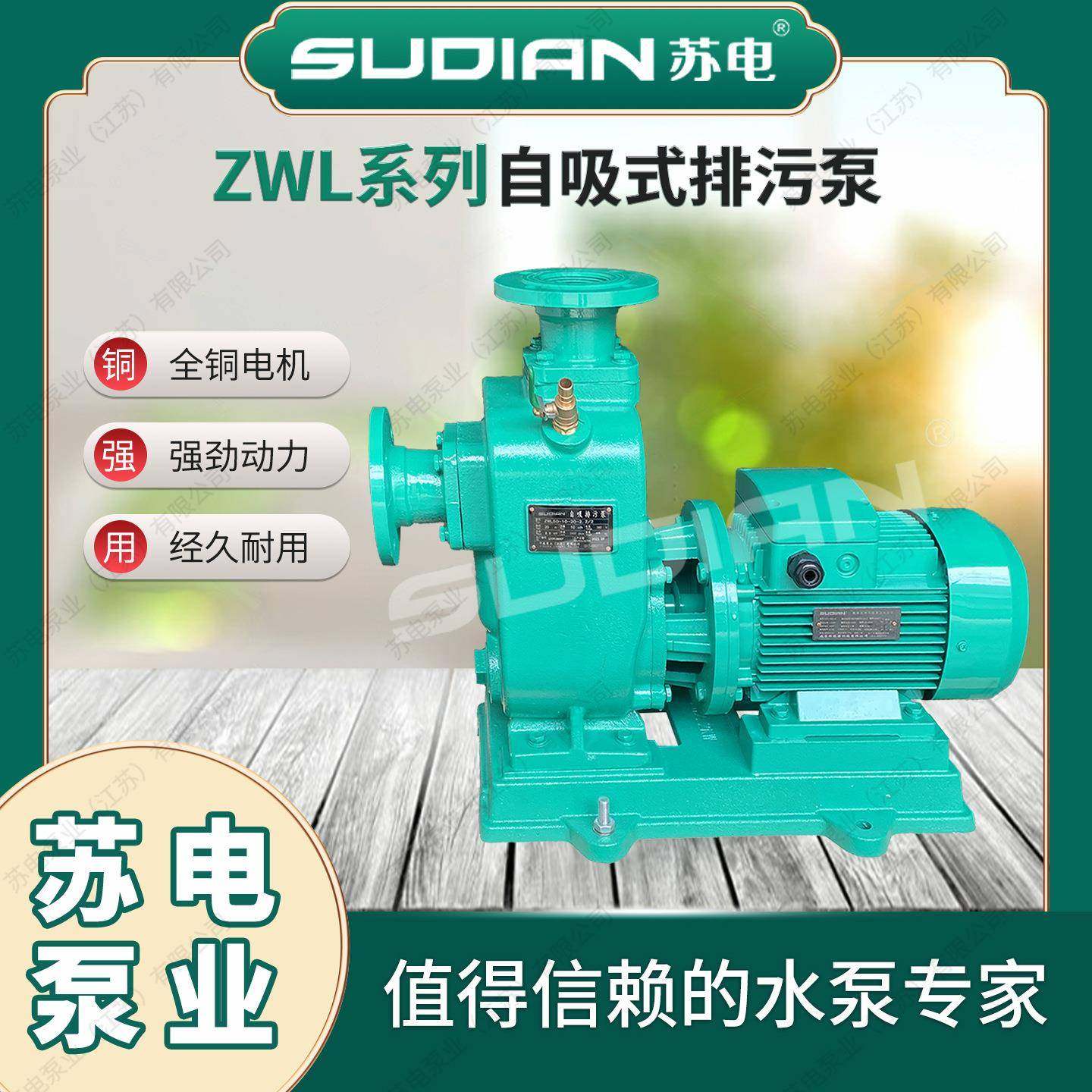 ZWL100-100-15-7.5/4苏电泵业SUDIAN直联式自吸无堵塞排污泵,农机/农具/农膜,其它农用工具,淘宝优惠券,粉丝福利购,淘宝优惠卷