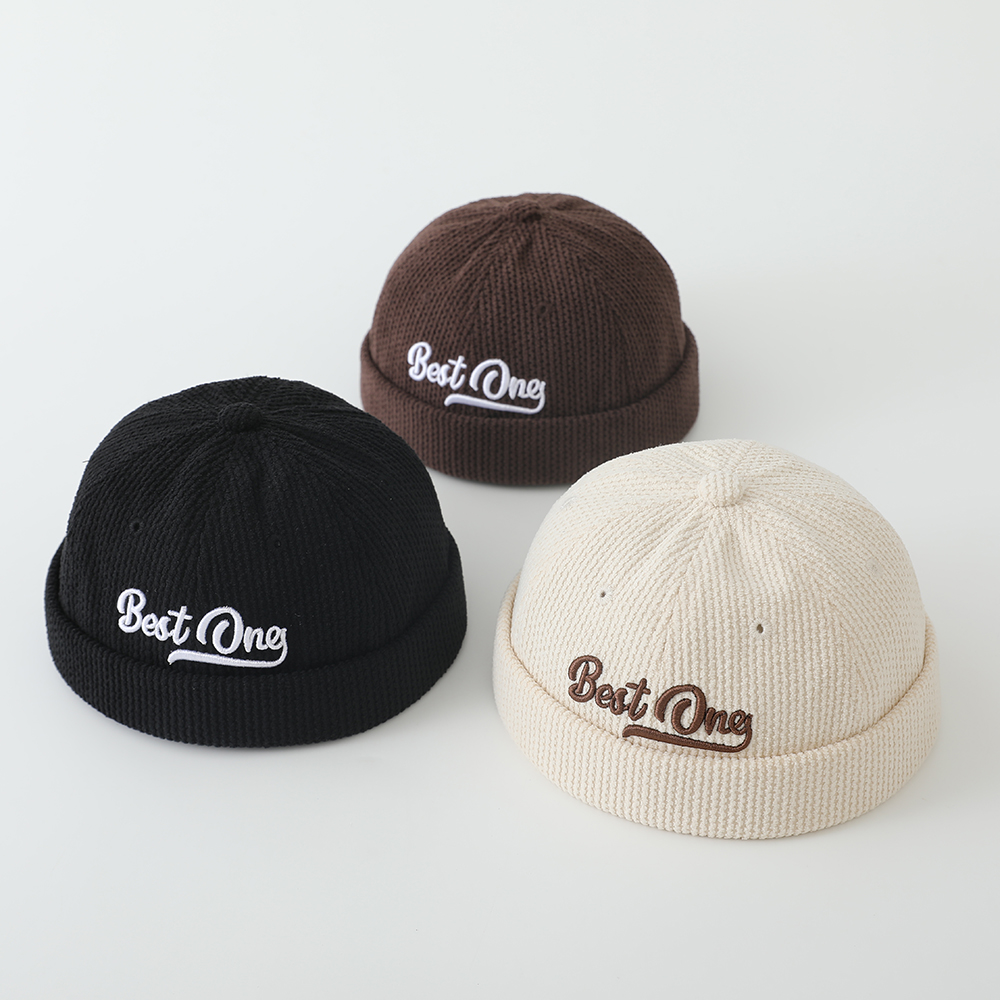 日系儿童帽子秋冬地主帽嘻哈雅痞帽男女宝宝太子帽帅气小孩瓜皮帽