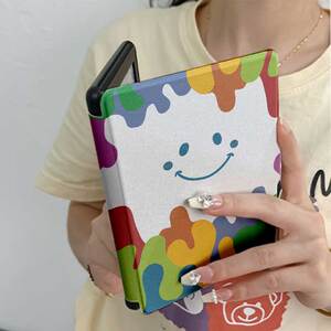 微笑油画适用kindle保护套电子纸书2022第11代paperwhite4阅读壳3/2咪咕kpw5防摔658青春版958入门558亚马逊