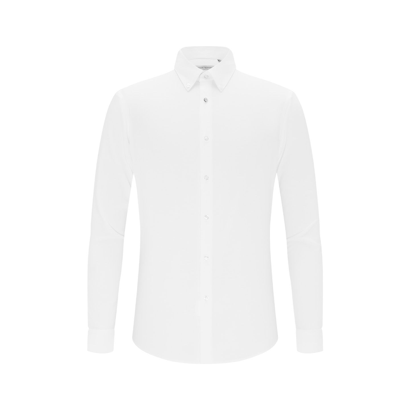 卓凡尼·华伦天奴纯色长袖衬衫